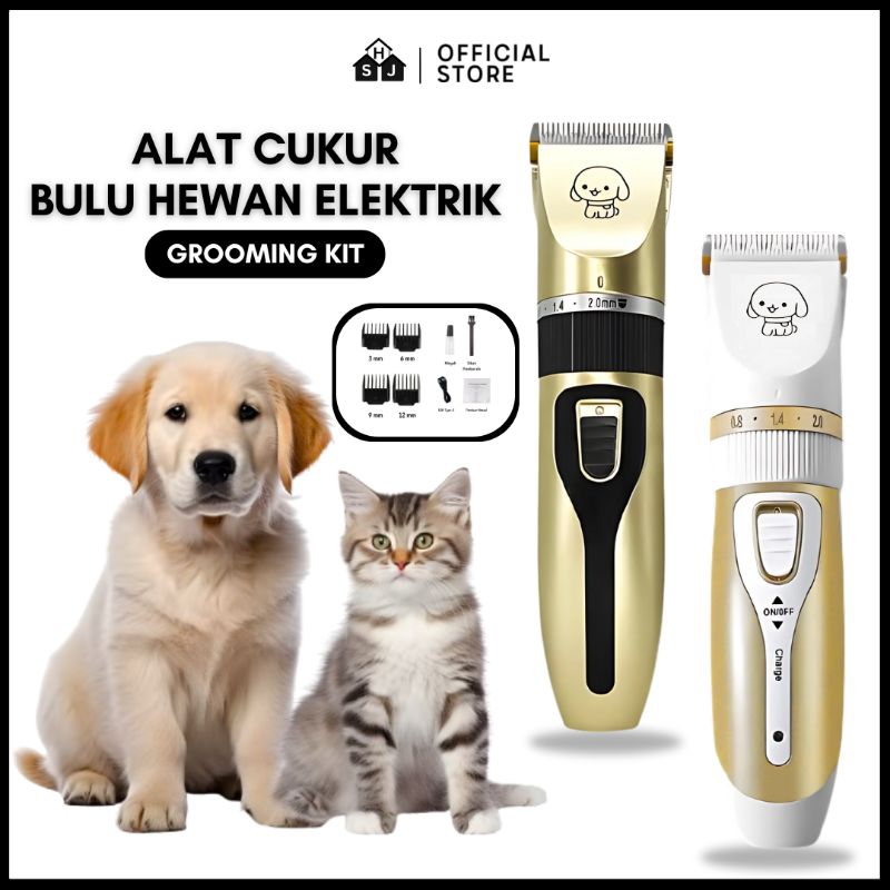 Alat Cukur Bulu Kucing Anjing / Pet Clipper / Pencukur Bulu Kucing / Grooming Hewan
