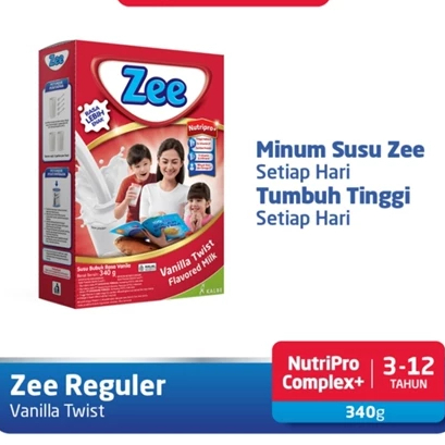 

SUSU ZEE Reguler 340 gr usia 3-12 tahun