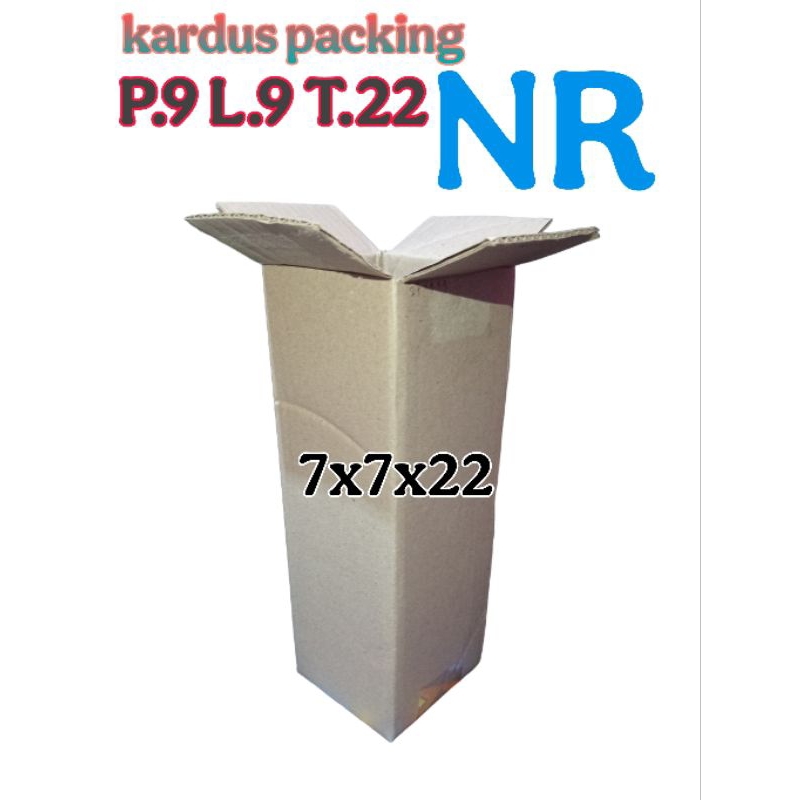 

kardus packing UK 7x7x22 kardus besar kardus kecil