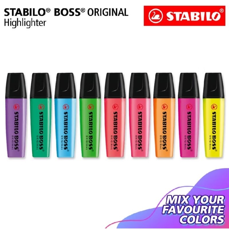 

Highlighter Stabilo Boss - Penanda Tulisan
