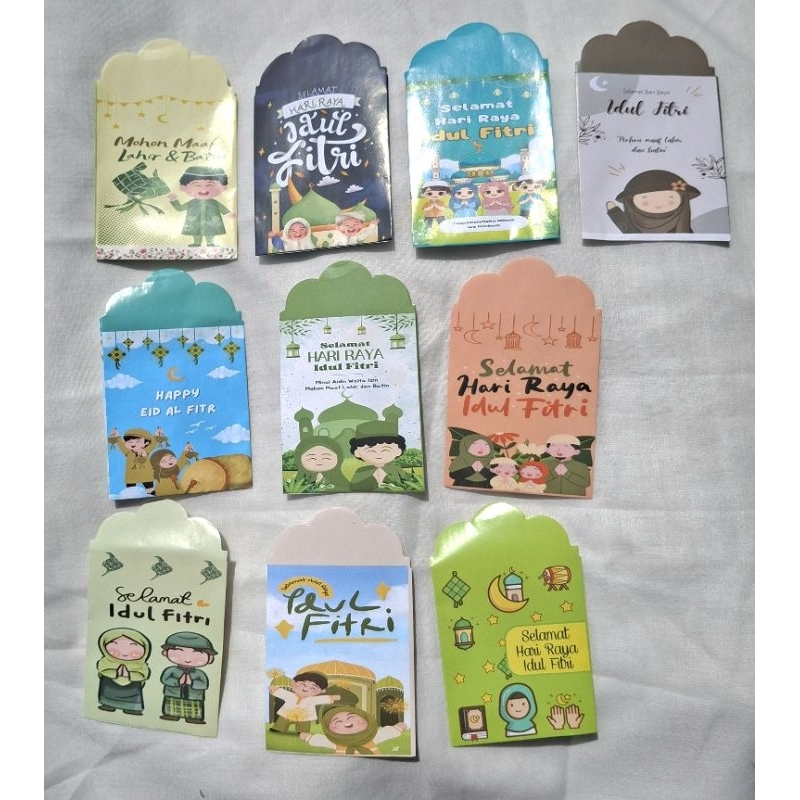 

amplop lebaran 10 pcs muslim lucu