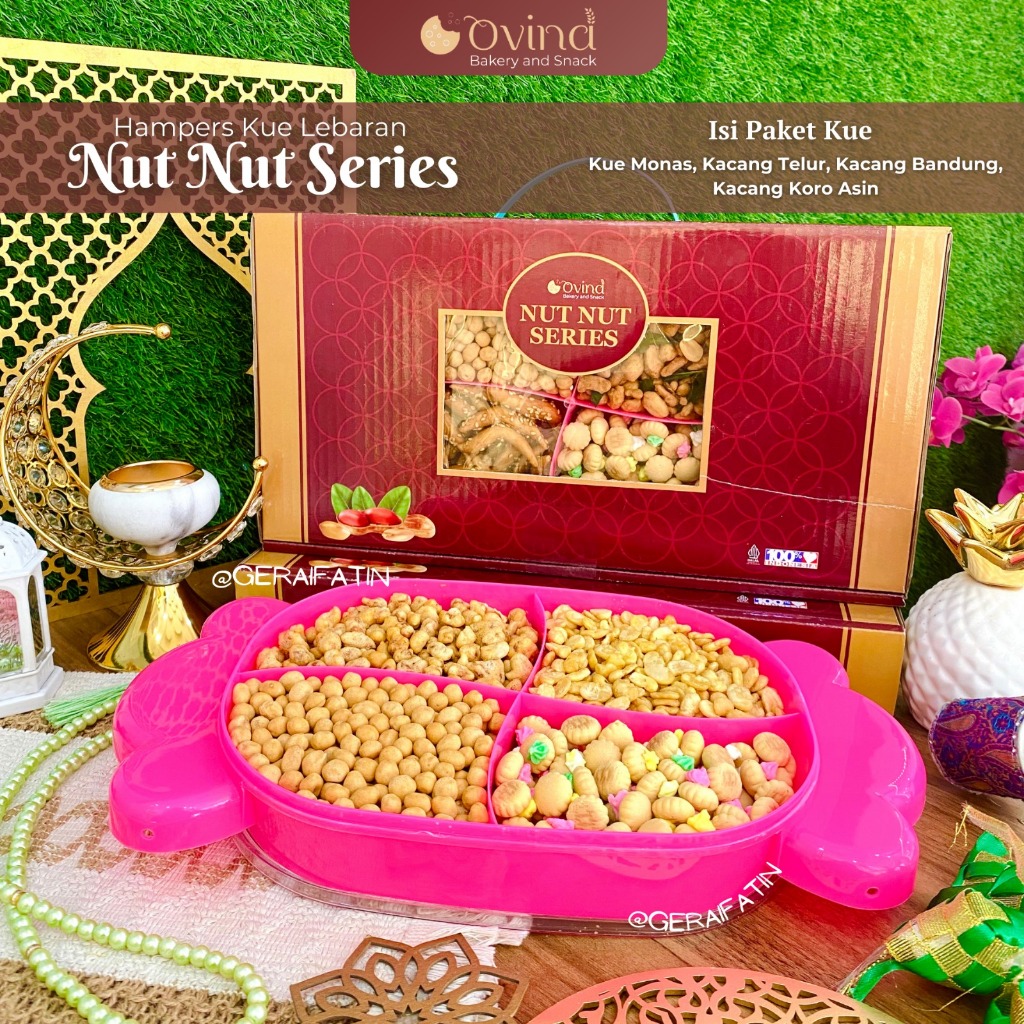 

SHABRINA_FASHION!! KUE LEBARAN PAKET KACANG / OVINA PAKET KUE KERING 2025