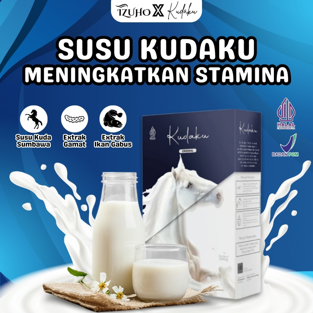 

Kudaku Susu Kuda Liar Sumbawa Asli Susu Herbal Efektif Meningkatkan Stamina & Daya Tahan Tubuh BPOM