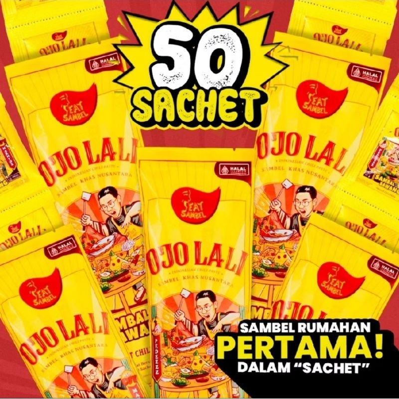 

Eatsambel - Sambal Bawang Ojolali 50 Sachet