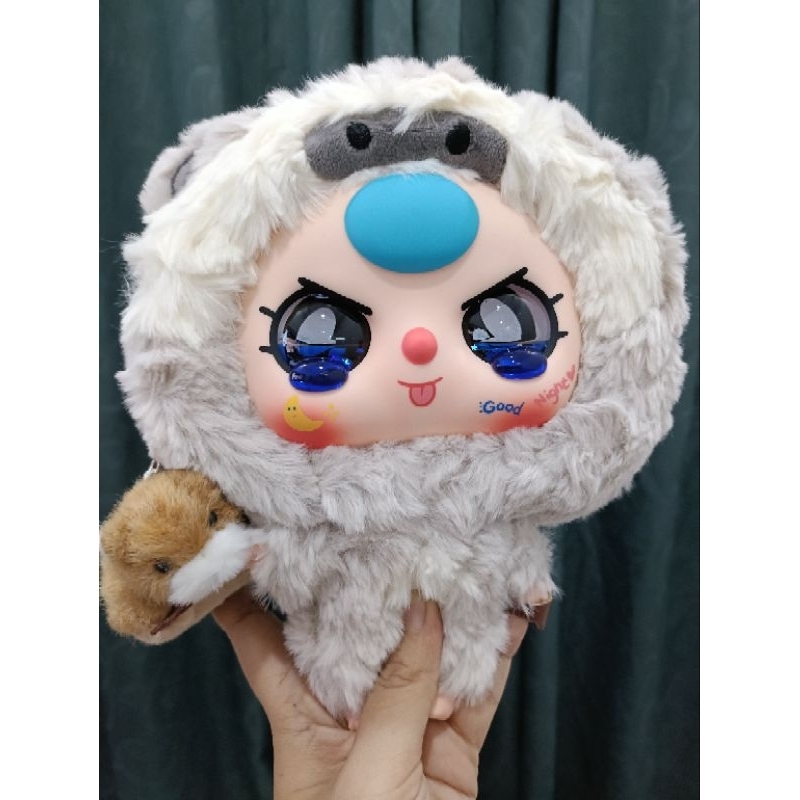 baby three big head secret / bb3 bighead bunny ungu telinga turun mata air/ unicorn/ gajah / naga/ b