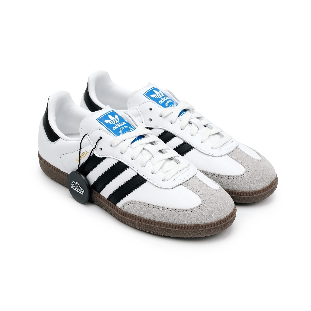 Adidas Samba OG White Gum Sepatu Ikonik Putih Hitam