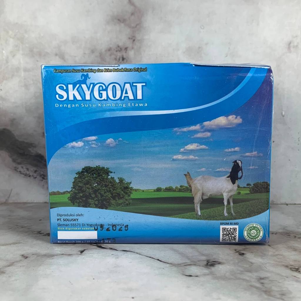 

SUSU KAMBING ETAWA SKYGOAT ISI 10 SACHET