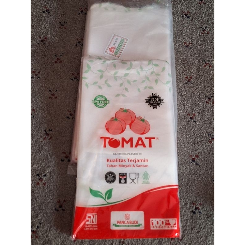 Plastik PE Tomat 1kg 15 x 30 cm 1 pack