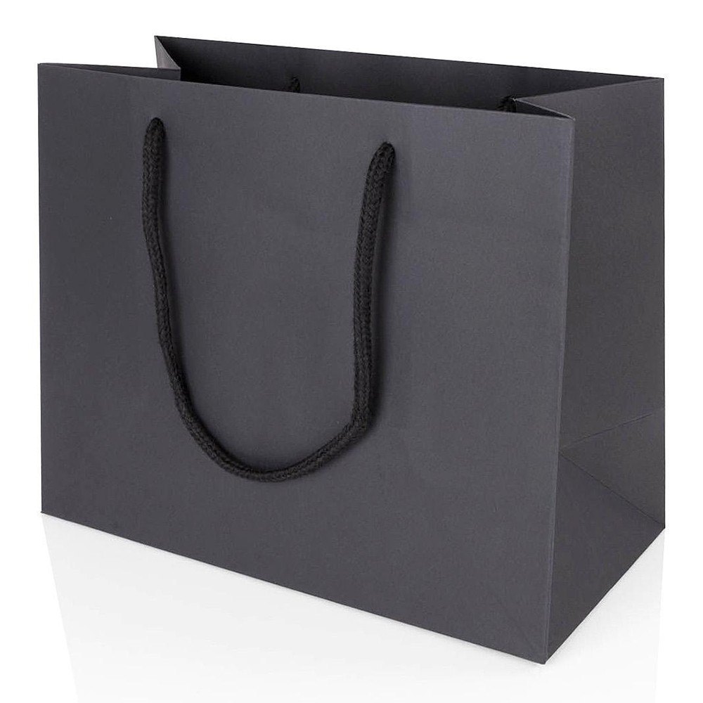 

PAPER BAG SHOPPING HITAM POLOS ( 35X12X30 )