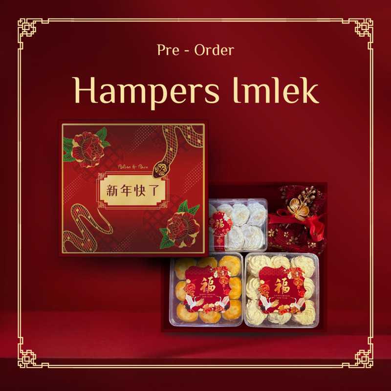 

Hampers Imlek 2025 Bliss and Box Pre Order - Hampers Chinese New Year CNY Pre Order Imlek Hampers 2025 Hadiah Kotak Box Nastar Premium Imlek Kue Sagu Keju Susu Premium Kue Putri Salju Premium Permen Jeruk