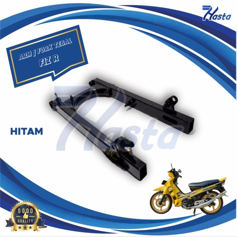 ARM FIZ R / ARM FORK TEBAL FIZ R - HITAM
