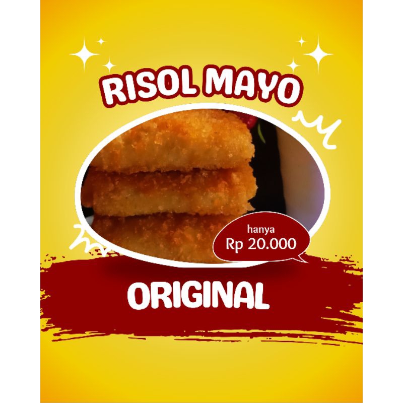 

RISOL MAYO ORIGINAL 6 PCS/ smoked egg mayo