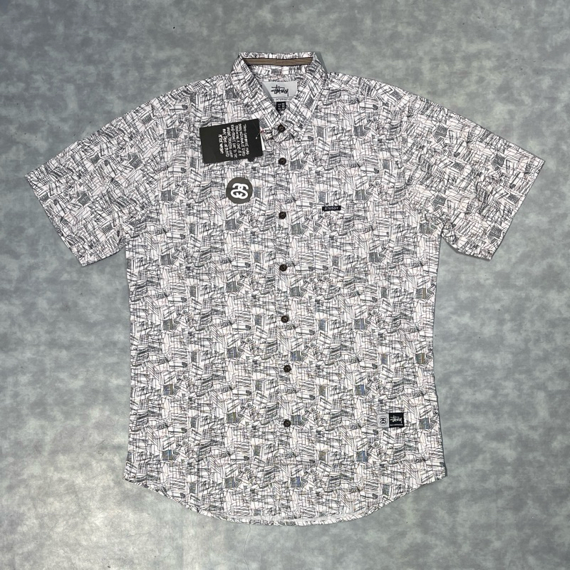 kemeja lengan pendek premium outfit sttsy