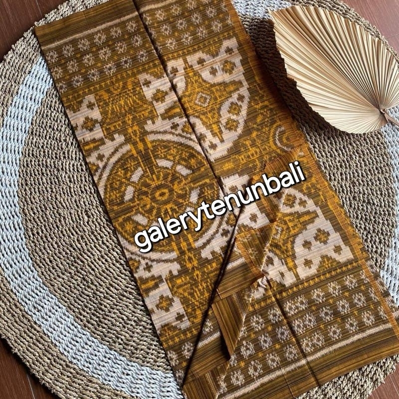 KAIN TENUN ENDEK CSM BALI MOTIF LOBENG TERBARU