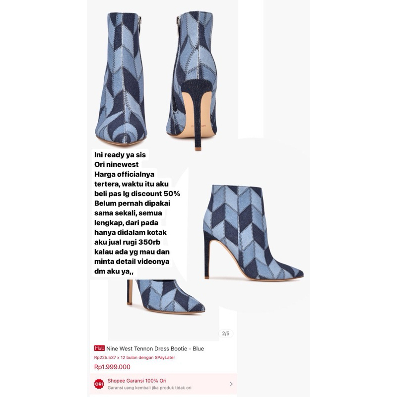 Boots nine west original (SALE)