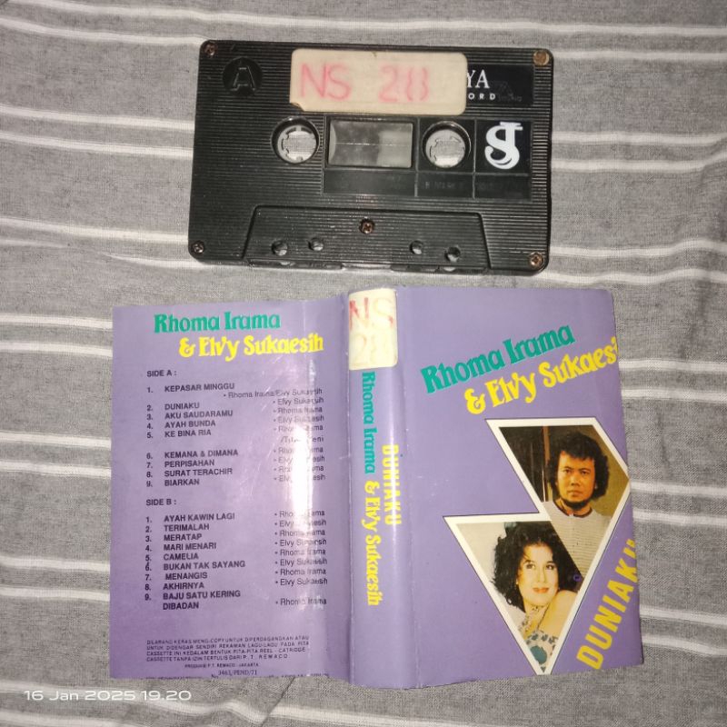 KASET RHOMA IRAMA DUET ELVY SUKAESIH