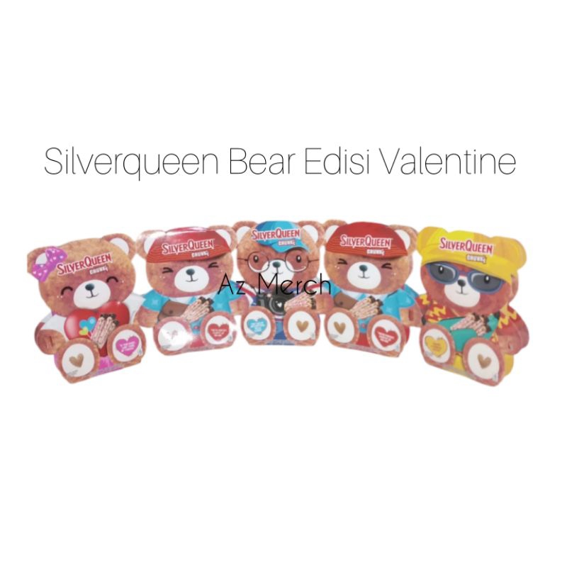 

RB Silverqueen Chunky Bar Love Bear