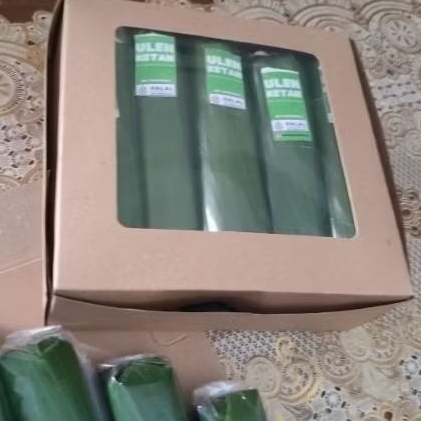 

Ulen ketan gulung Ulen gurih renyah dan nikmat
