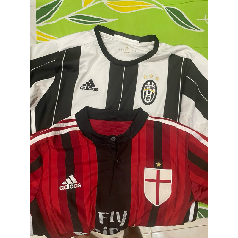 Jersey Ac Milan 2014 & Juventus 2016 Home