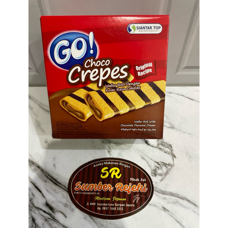 

GO CHOCO CREPES ISI 24 PACKS