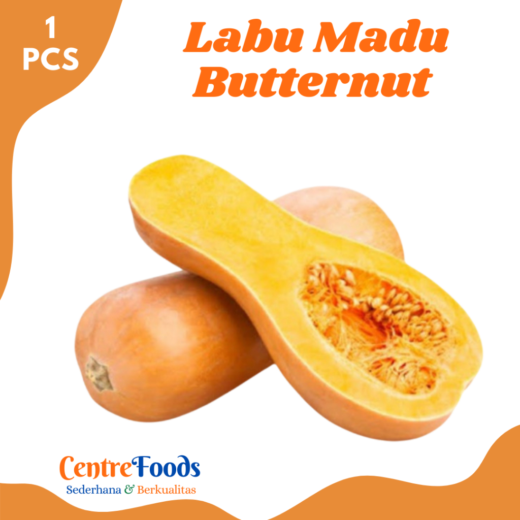 

LABU Madu - Butternut Pumpkin Fresh | Size 0,9-1,2Kg [ Harga Per PCS ]