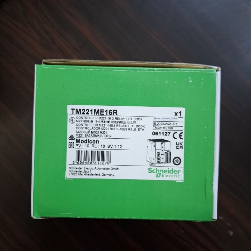 SCHNEIDER TM221ME16R PLC Relay 16 I/O