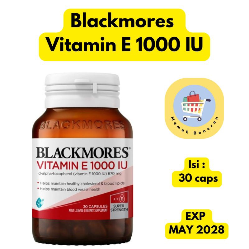 Blackmores Vitamin E 1000 IU