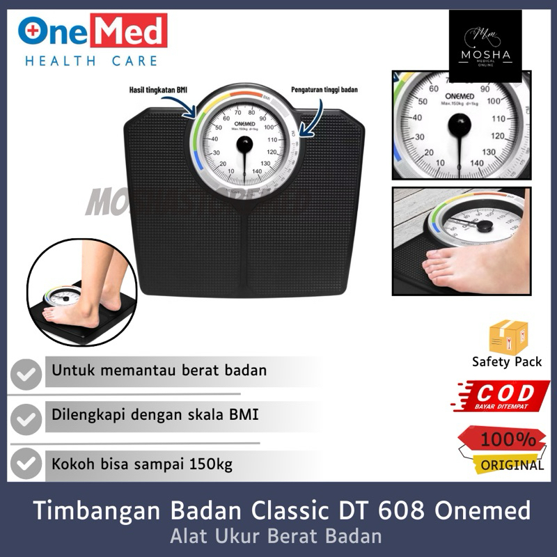 ONEMED-Timbangan Badan BMI Classic DT 608