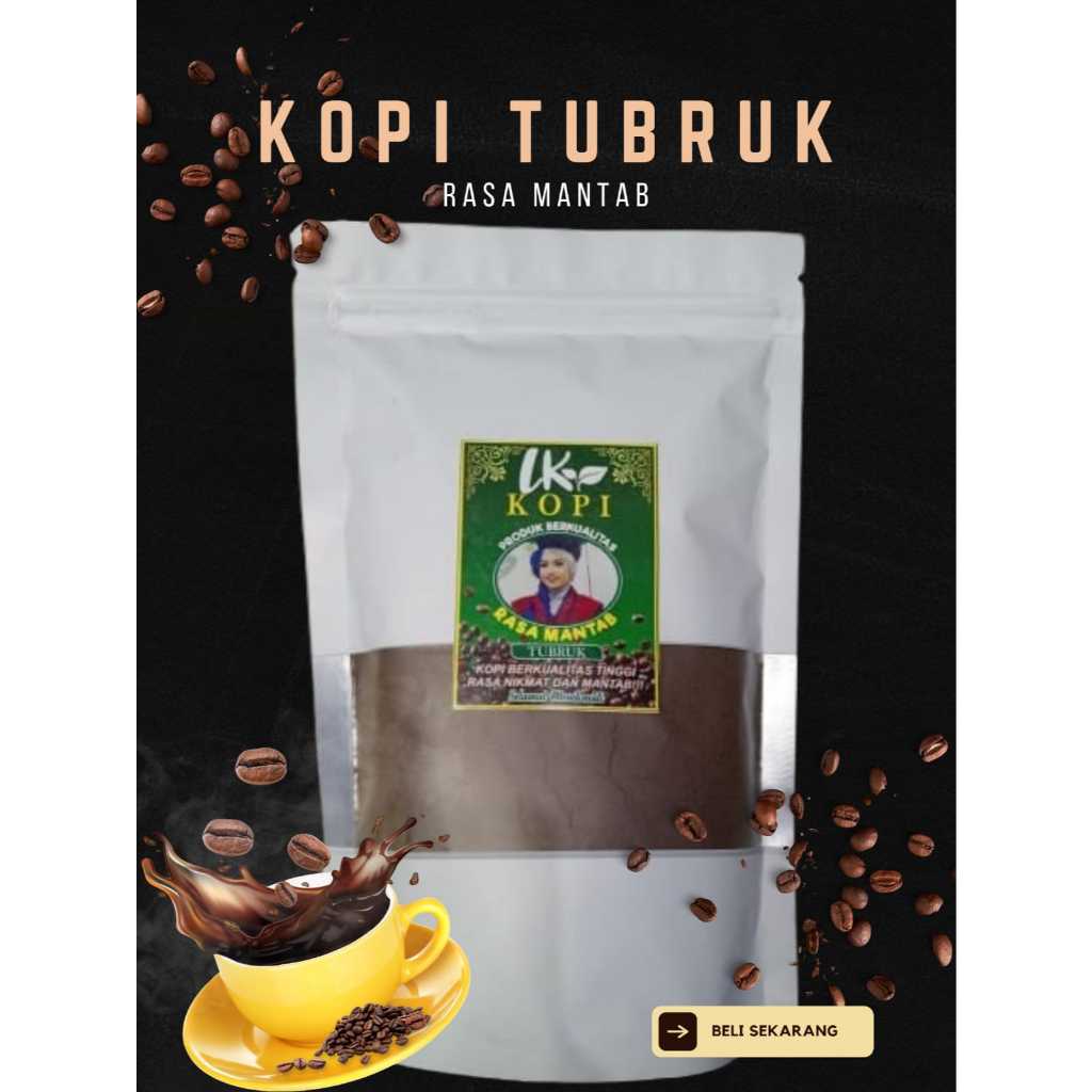 

KOPI BUBUK TUBRUK 250GR RASA MANTAB