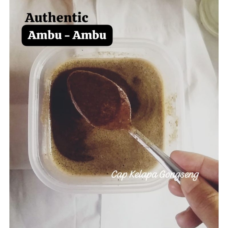 

Authentic | Penyedap Masakan AMBU AMBU Kelapa Gongseng