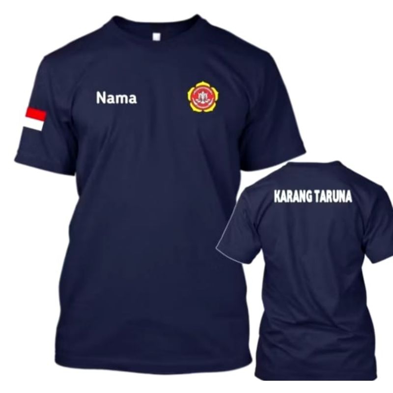 kaos oblong karang taruna kaos karang taruna seragam karang taruna pakaian kerja karang taruna serag