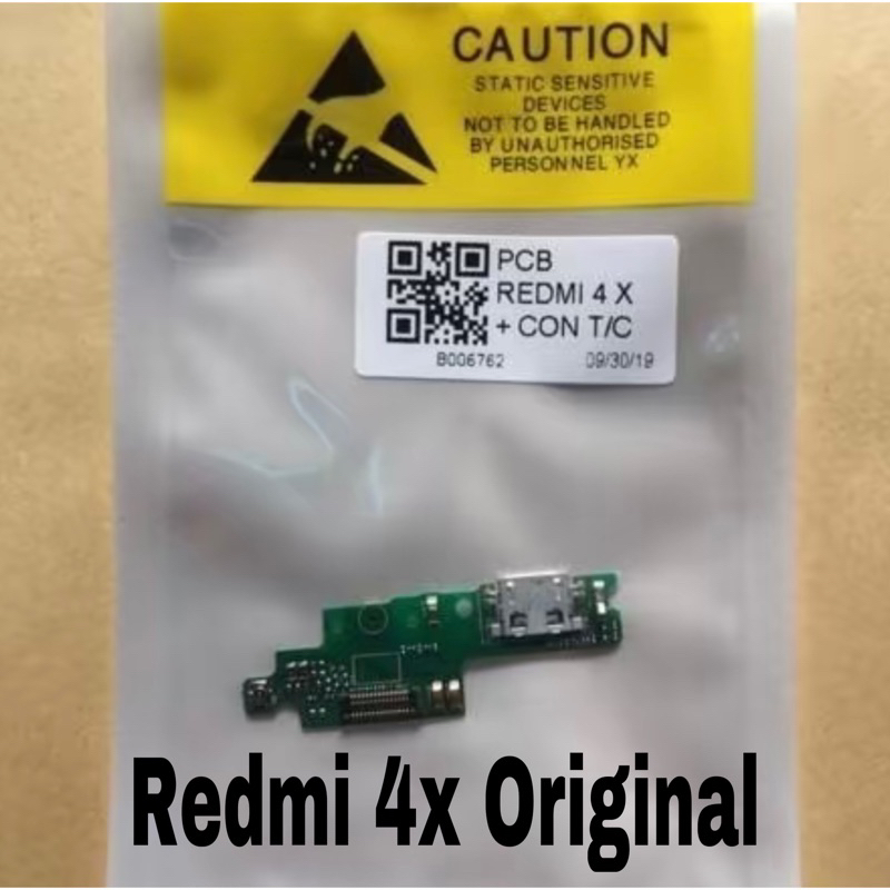 papan cas / konektor charger xiaomi redmi 4x Original