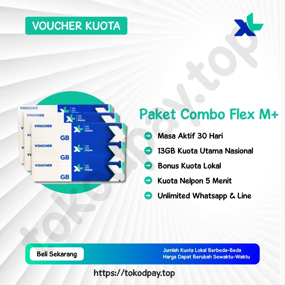 Voucher XL Combo Flex M Plus