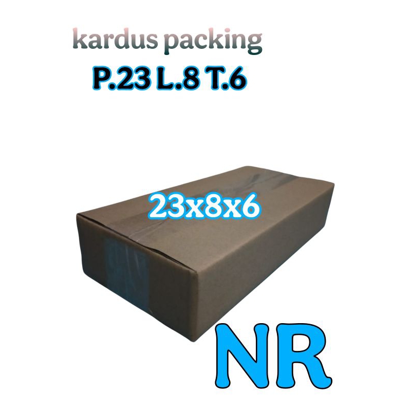 

kardus packing UK 23x8x6 kardus kecil kardus besar