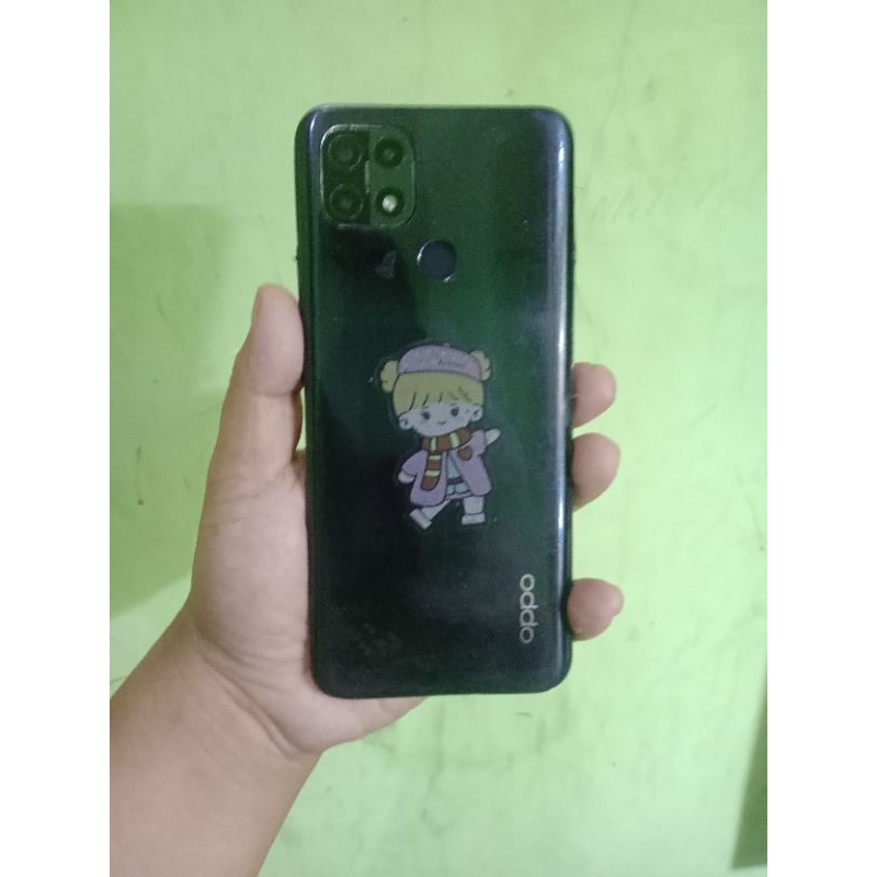 Jual mesin hp teasted oppo a15 minus lcd Garansi