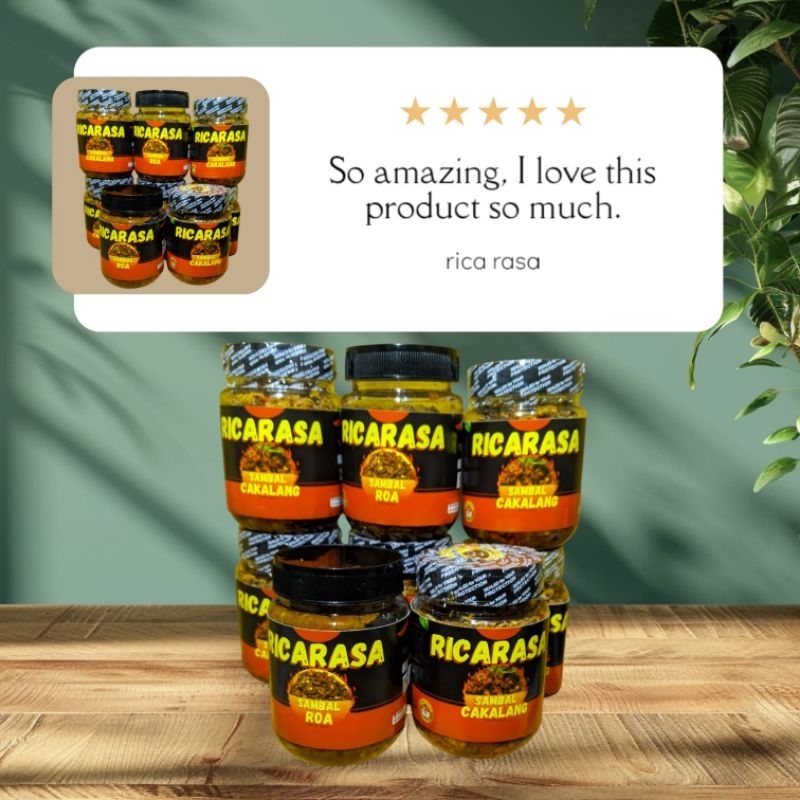 

Sambal Cakalang RicaRasa 150g
