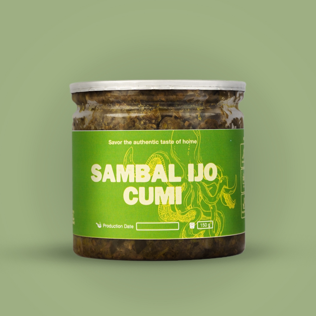 

SaltyEats - Sambal ijo cumi 150g