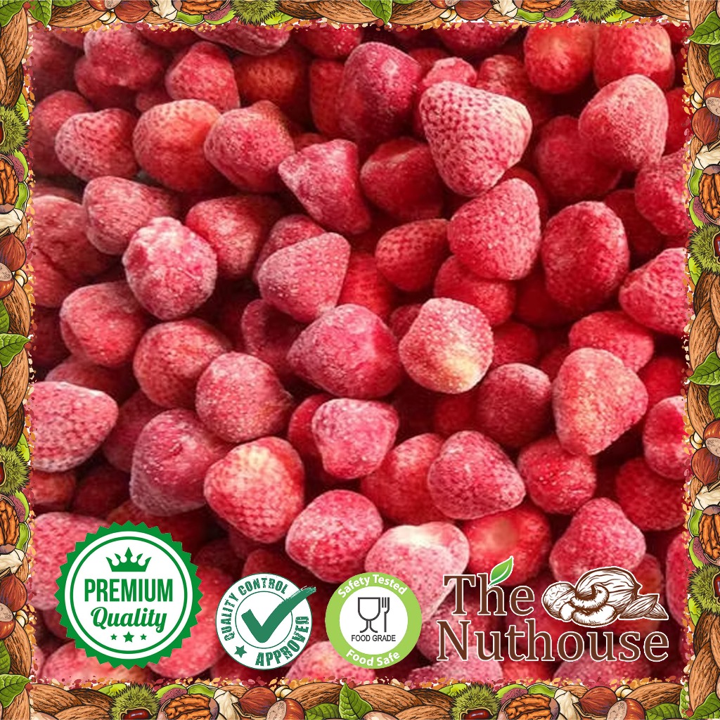 

1kg Frozen Strawberries [Local Quality] / Buah Strawberry Beku [Grade Lokal]