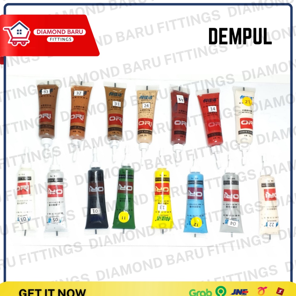 Top Seller Dempul Tusir HPL PVC Sheet Vinyl Lantai Repair Paste ORI