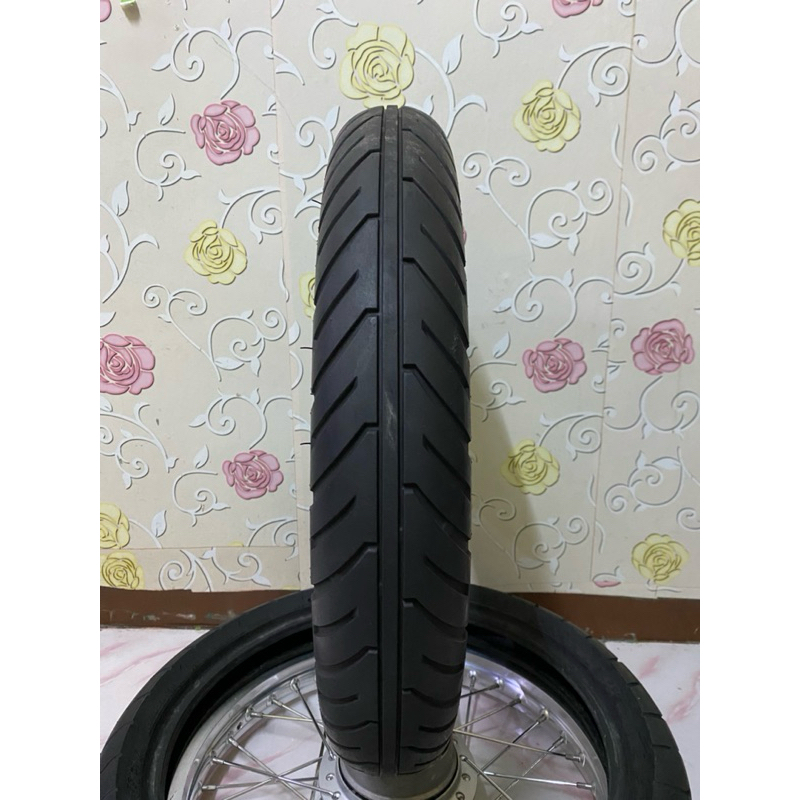 BAN IRC FASTI 3 90/80 Ring 17 Kondisi 90% Tebal