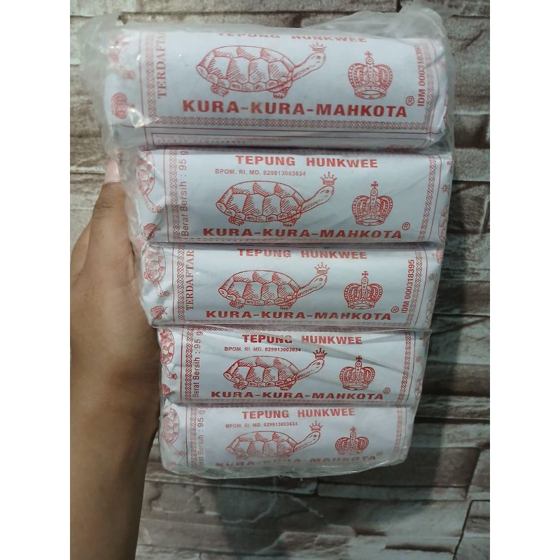 

Tepung Hunkwee Cap Kura - Kura Mahkota 1 pack