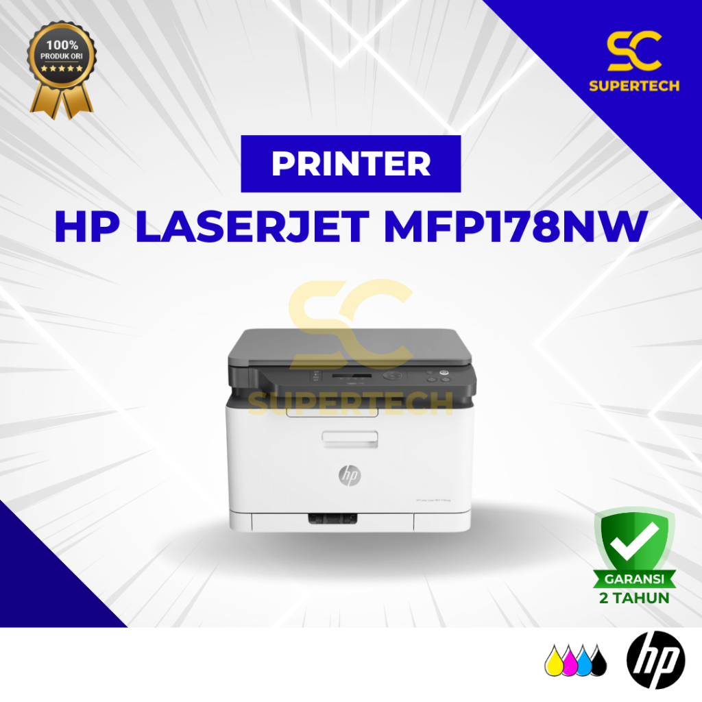 Printer HP Laserjet MFP178NW - HP Laserjet Color Wireless
