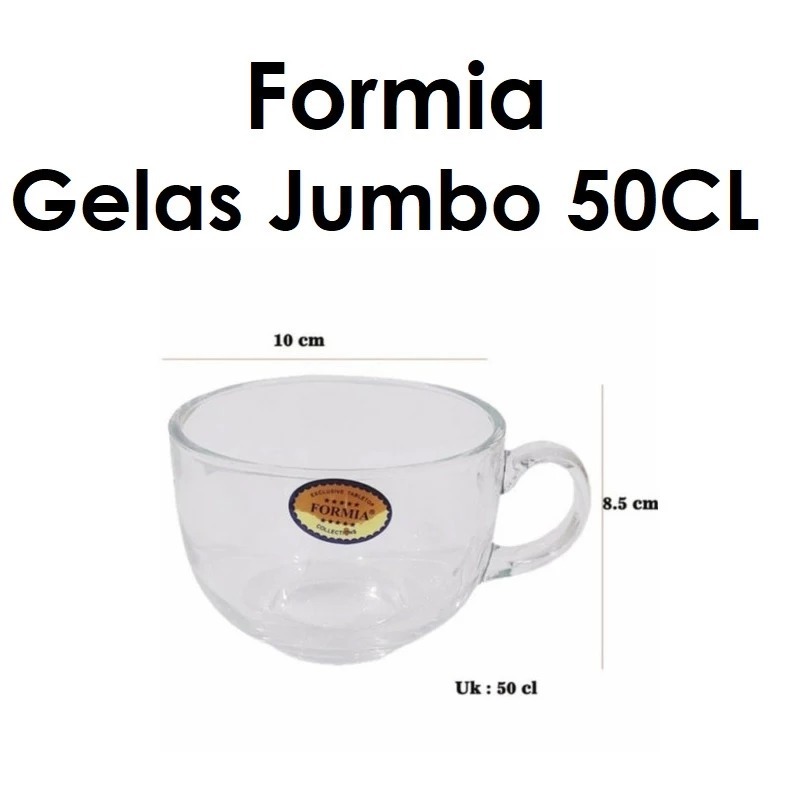 Formia Gelas Jumbo 50CL (500 ml) Z29153 Mug air minum