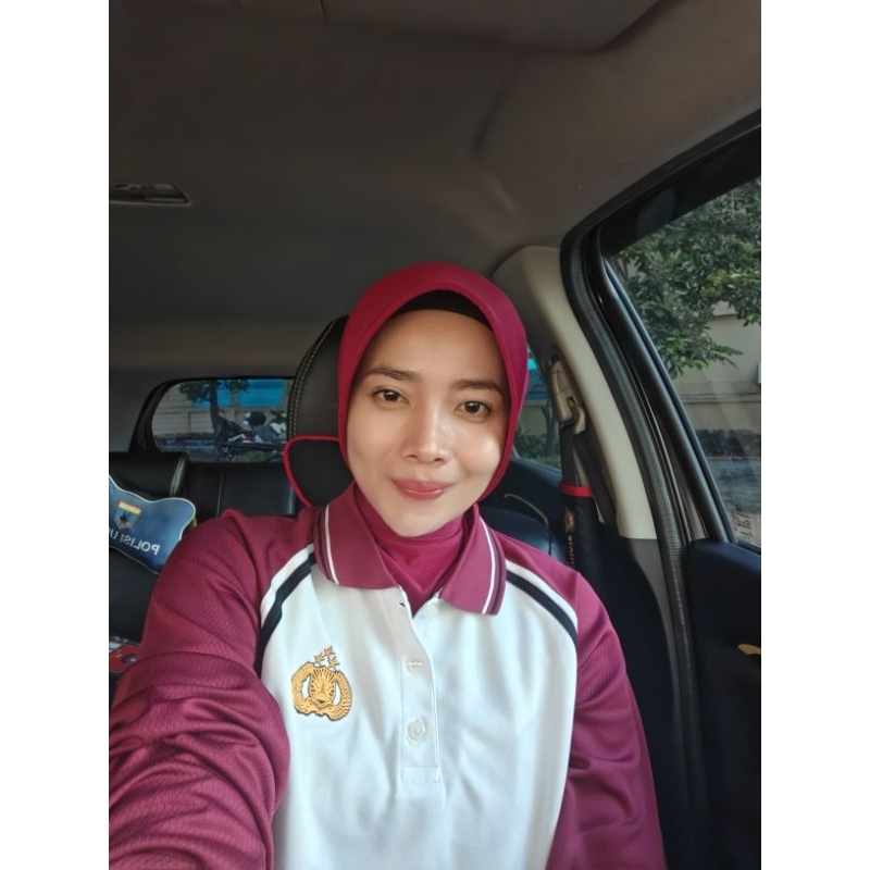 jilbab merah maroon olahraga/merah maroon