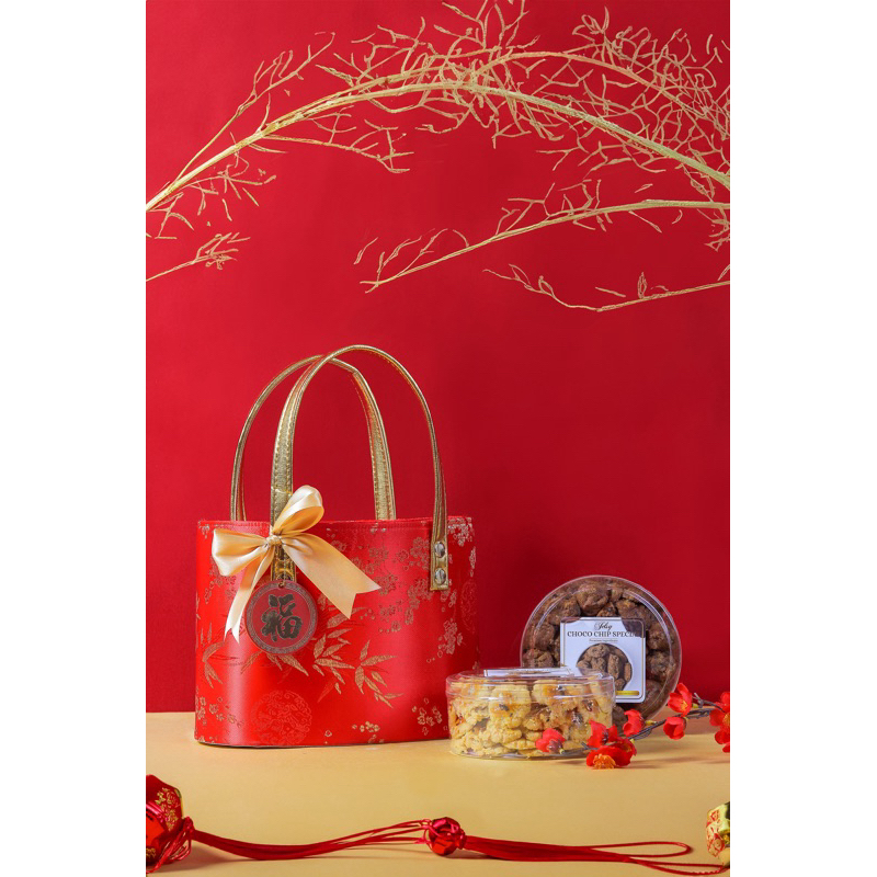 

Hampers Imlek Premium Kue Kering / Cookies / Lucky Year 011
