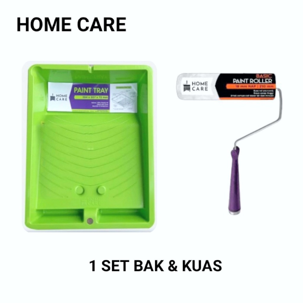 1 SET BAK CAT & KUAS CAT ROLL | BAK CAT | EMBER CAT | KUAS CAT | KUAS ROLL