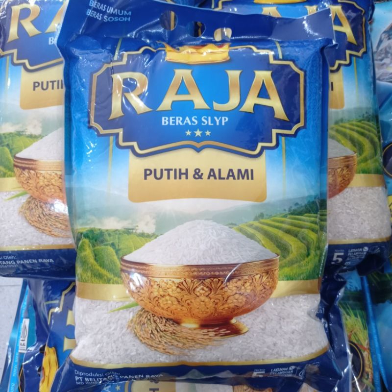 

Beras Raja Biru 5kg (Kemasan Baru)