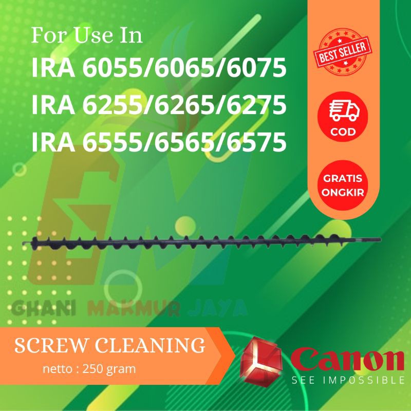 Screw Cleaning Mesin Fotocopy Canon IRA 6075/6275/6575