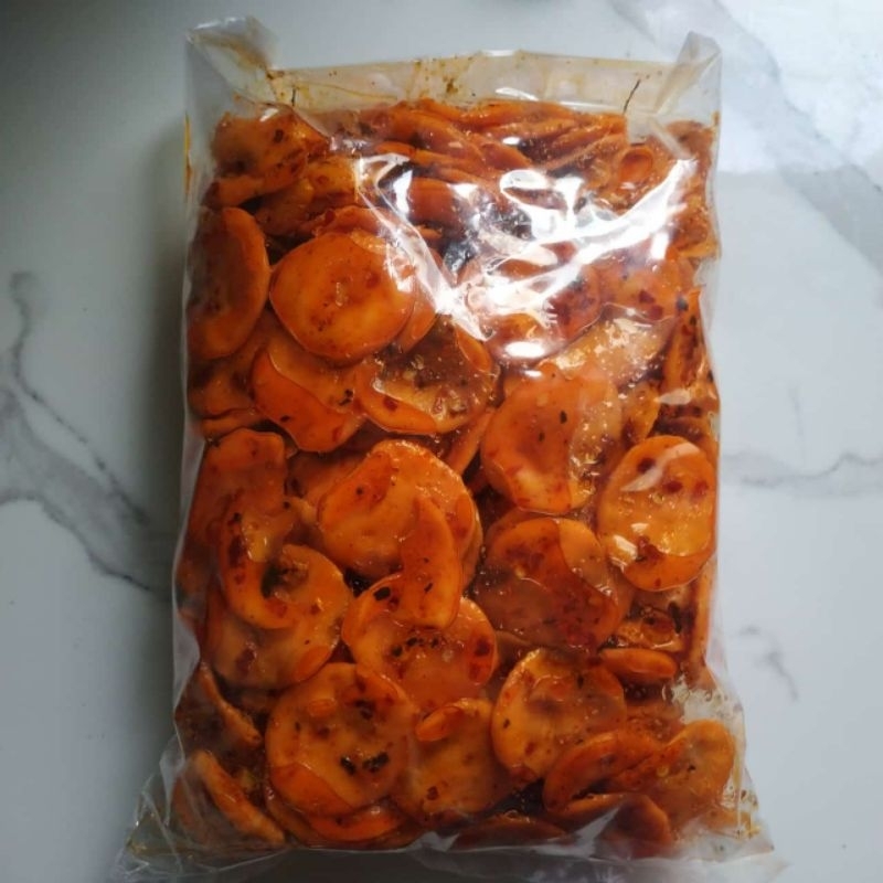 

seblak kering, kerupuk kemplang pedas gurih 250 gram