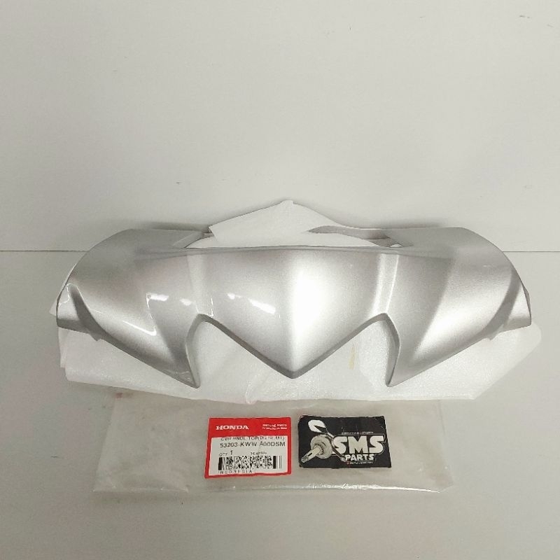 Cover Handle Top Batok Atas Visor Topi Revo 110 Absolute Silver Original 53203 KWW A00DSM